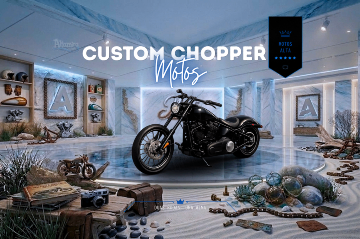 🏍️ Custom Chopper