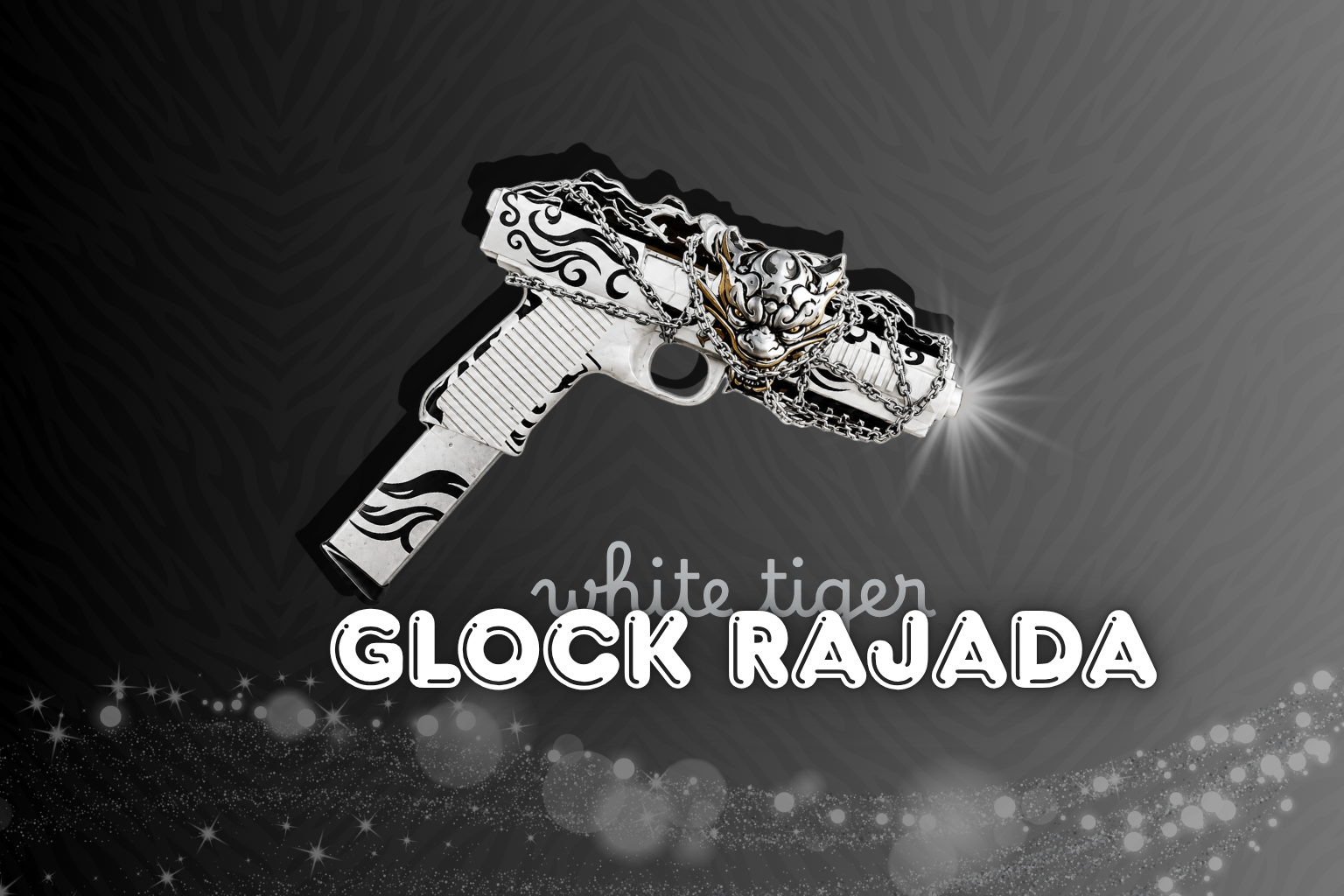 🐯 White Tiger Glock