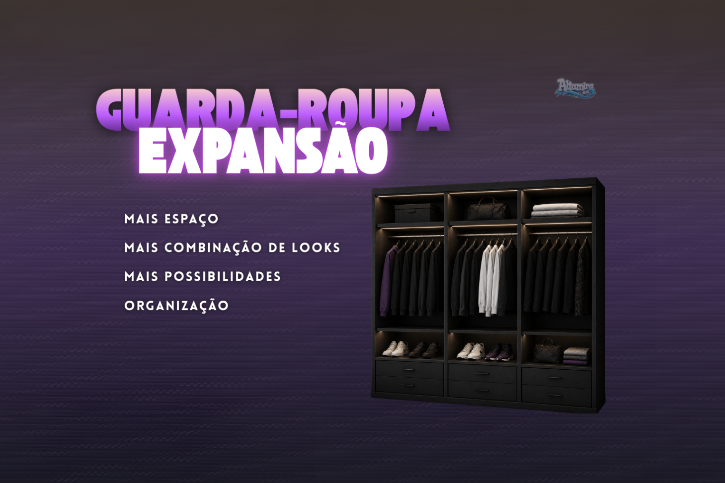 🧥 Expansão de Guarda-Roupa (F9)