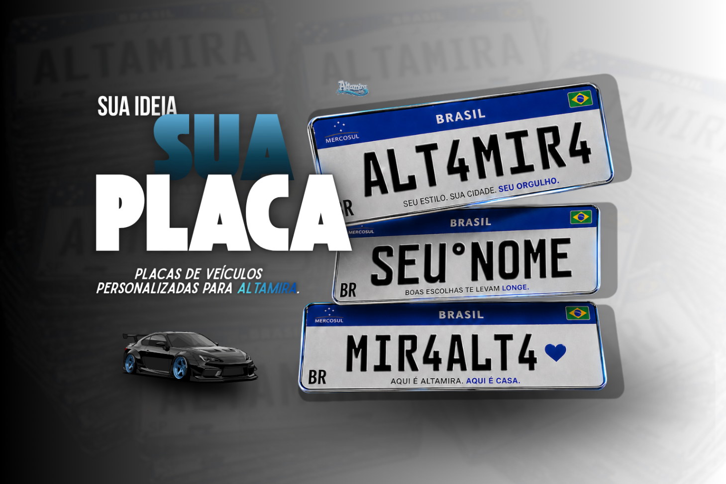 🔖 Placa Personalizada